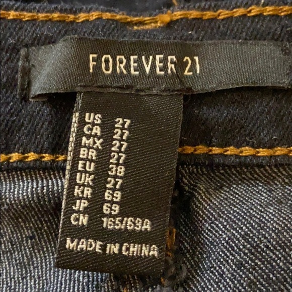 Forever 21 Women’s Skinny Jeans Size 27 - Picture 7 of 8